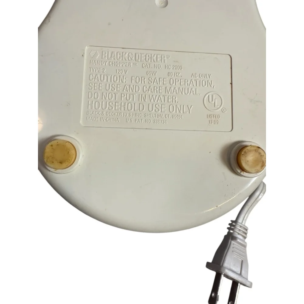 Black & Decker Electric Handy Chopper Beige